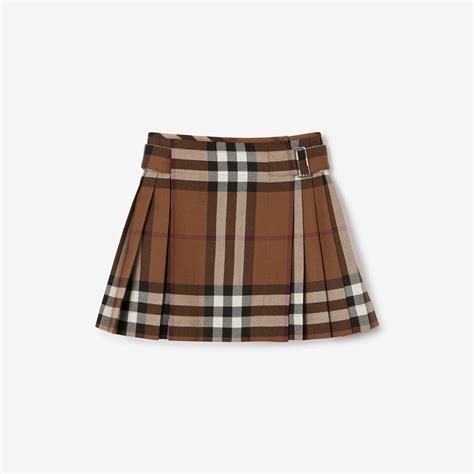 fake burberry pleated skirt|burberry skirt size 25.